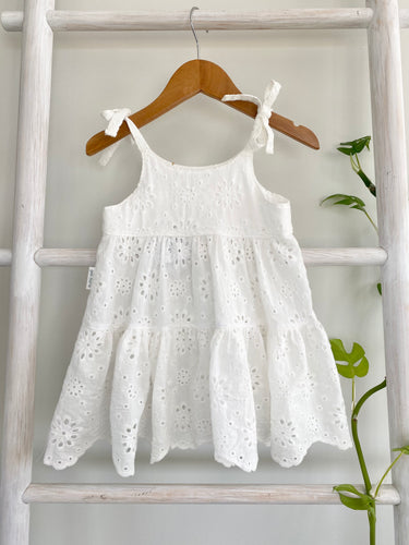 Betsy Sundress In Cotton Lace