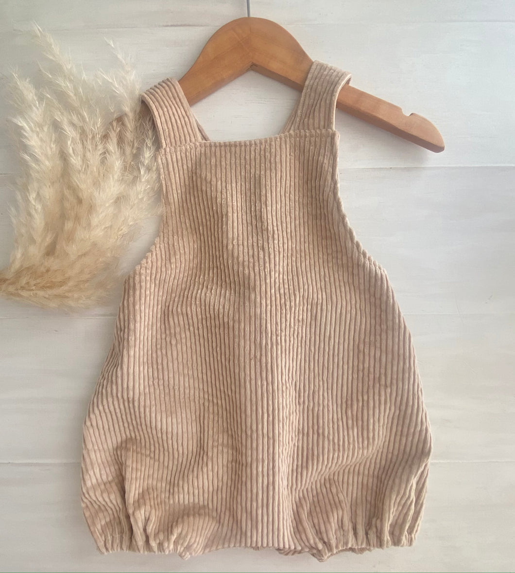 Caramel Cord Overalls